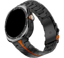 Titāna pulksteņa siksniņa piemērota Samsung Galaxy Watch Ultra 47mm, luksusa metāla siksniņa bez spraugām