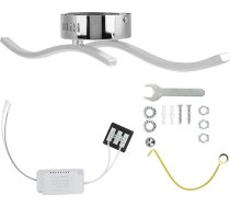 12 W LED gaismas stienis, moderns minimālisms, viegla uzstādīšana, akrils, balta gaisma, piemērots guļamistabai, viesistabai, zālei, kafejnīcai, restorānam, dzīvojamai istabai, zālei, restorānam