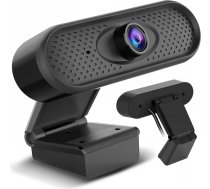 Nanors usb tīmekļa kamera hd 1080p (1920x1080) ar iebūvētu mikrofonu, kabeļa garums 1,7 m 25 kadri sekundē rs680