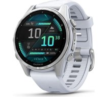 Garmin fenix 8 amoled 43mm sudraba