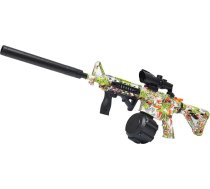 Elektriskā želejas bumbiņu pistole ar 15-20 m darbības rādiusu Automātiskā āra šāvējspēle Splatter Blaster Rotaļlieta šaušanas komandu spēlēm Rotaļlieta dāvana un ballīte 12+ un pieaugušajiem