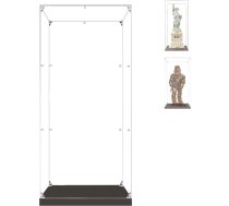 BOOVAX vitrīna Lego 21042 75371 - Akrila caurspīdīga kolekciju vitrīna Brīvības statujai / Čivabakam - vitrīna - 20 x 20 x 50 cm | 2 mm (tikai vitrīna)