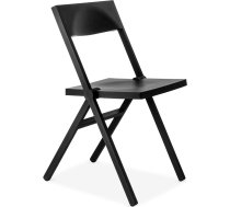 Alessi saliekamais un stackable krēsls no PP un stikla šķiedras, melns, 52 x 46 x 90 cm