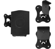 EUGOOCX metāla sienas stiprinājuma kronšteins Samsung HW-Q990C/HW-Q990B/HW-Q990D/HW-Q990D/HW-Q930 Surround aizmugurējā skaļruņa mājas kinozāles surround skaņas sistēmas sienas stiprinājuma piederumi (1 pāris, melns)