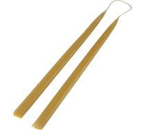 Bišu vaska sveces, 2 sveces, izgatavotas no 100% tīra bišu vaska, aptuveni 30 cm, galda sveces, sveces, sveces, sveces, sveces