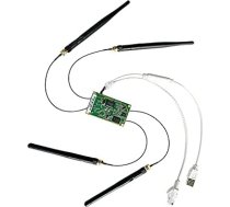 VONETS VM5G WiFi modulis Dual Band 2.4G/5G Industrial Mini WLAN Bridge/Repeater/Router Ethernet WiFi Hotspot Extender LAN to WLAN Adapter USB/DC Power for DIY Engineering Network Devices