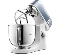 Kenwood kMix KMX760BL virtuves kombains, 5 l nerūsējošā tērauda trauks, drošas lietošanas drošības sistēma, metāla korpuss, 1000 W, 3 gabaliņu konditorejas piederumu komplekts un aizsargs pret šļakatām, zila metāliska krāsa