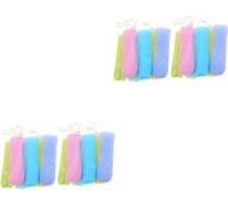 Beavorty putojošas ziepes Bag Mesh ziepju taupīšanas Bag Clean Face Toner sūkļi Mesh somas turētājs ziepju režģis roku darbs ziepju neto Body Bubble Net Pack of 24