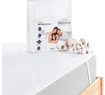 Matrača pārvalks ir ūdensnecaurlaidīgs un elpojošs, izgatavots no kokvilnas (Oeko-TEX® Standard 100), nodrošina matrača aizsardzību, aizsargā pret mitrumu un kalpo kā matrača spilventiņš, mazgājams 60° temperatūrā.