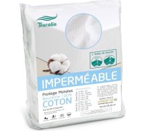 Ūdensnecaurlaidīgs frotē 100% kokvilnas matrača aizsargs Comfort Oeko-Tex® pārvalks 35cm matrača aizsargs Hipoalerģisks elpojošs gultas izolators 90 x 190/200 cm