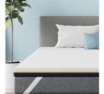 Dewinner matrača pārvalks, biezums 7,5 cm, ergonomisks matrača pārvalks no atmiņas putām, drošs un uzticams, pateicoties Oeko-Tex, ādai draudzīgs audums, mazgājams (90 x 190 x 7,5 cm)