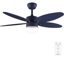 Cecotec - EnergySilence Aero 4260 Full Purple 40W līdzstrāvas motora 42" griestu ventilators ar LED apgaismojumu, tālvadības pulti, taimeri, 6 ātrumiem, 5 maināmām lāpstiņām un 5 ātrumiem