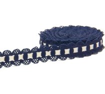 Anevous 15 m elastīga mežģīņu apdare, 1,5 cm platums, elastīga lenta, apakšveļas malu apdare, tamborēšanas lentes, mežģīņu apdares apdare kāzām, šūšanai, apģērbiem, dāvanu iesaiņojumam, karaliski zils