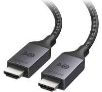 Sertificēts īpaši ātrdarbīgs HDMI: Kabeļu Matters 5 m aktīvais HDMI kabelis (8K HDMI optiskais kabelis, optiskais HDMI 2.1) ar 8K 60 Hz, 4K 120 Hz un HDR - paredzēts Xbox, saderīgs ar PS5, Apple TV.