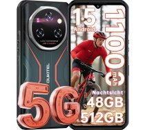 OUKITEL WP55 Pro 5G Android 15 Āra mobilais tālrunis - 48GB + 512GB (2TB) 108MP + 32MP + 8MP nakts redzamības kamera 11000mAh/33W Āra viedtālrunis 6,6 collu FHD+ 120Hz Būvlaukuma mobilais tālrunis Dual