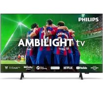 Philips Ambilight 50PUS8309 4K LED Smart TV - 50-Zoll displejs ar pikseļu izšķirtspēju Ultra HD, Titan OS Plattform un Dolby Atmos-Klang - Funktioniert mit Alexa und Google Sprachassistent - Matt Schwarz