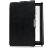 kwmobile Korpuss Kobo Aura Edition 1 - grāmatas stila PU ādas aizsargvāciņš e-lasītāja vāciņam - melns