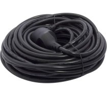 Chaco 66757 Pagarinātājs HO5VVF 3 x 1,5 mm2-5 m melns