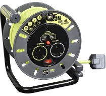 Masterplug OMU25132USL-PX Pro-XT 13 amp 4 kontaktligzdas 25 metrus ar USB uzlādi