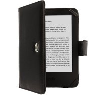 TECHGEAR Schwarz Hülle Kompatibel mit Kindle Paperwhite 5 / Paperwhite Signature/Paperwhite Kids Kinder, (11. Generation, 2021) mit 6,8 zoll Bildschirm, Folio Hülle PU Leder [Buch Stil]
