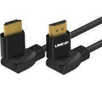 LINKUP - HDMI 4K kabelis Ultra HD 360° leņķī grozāms digitālais video kabelis - augstas veiktspējas 28AWG kabelis - liels ātrums 18 GB/s | 4096 x 2160 | saderīgs ar Apple Xbox PS4 PC Samsung TV - 25 FT/762 cm