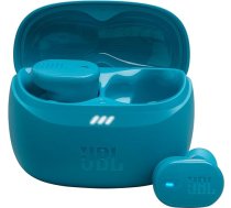 JBL Tune Buds 2 bezvadu Bluetooth austiņas ar trokšņu slāpēšanu, 48 stundu atskaņošanas laiks, IP54 ūdens un putekļu izturība, daudzpunktu savienojums, ergonomisks dizains, tirkīza krāsā