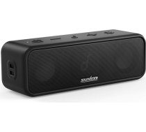Soundcore Anker 3 Bluetooth skaļruņi ar stereo skaņu, audio draiveris ar titāna membrānu, PartyCast, BassUp, 24 stundu akumulators, IPX7 ūdens aizsardzība, individuāls ekvalaizers (atjaunots)