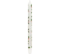 Sarunu galdi Holly Leaf Ziemassvētku Adventes svece 30cm vaska sveču turētājs Datums līdz Ziemassvētku dienai Svētku vainags galda rotājumi