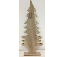 Boltze Dekoratīvais statīvs Kjell augstums 30 cm 1 gab Ziemassvētku eglītes figūra Koka rotājums Ziemassvētki (31,5 x 12,2 x 5 cm)