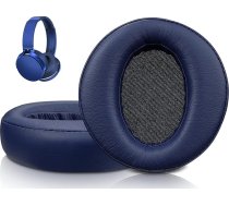 SOULWIT rezerves ausu spilventiņi Sony MDR-XB950 XB950BT XB950B1 XB950B1 XB950N1 XB950AP austiņu austiņu austiņām uz ausīm rezerves spilventiņi ar mīkstāku proteīna ādas troksni izolējošām putām (zili)