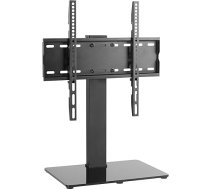 Metronic 451070 32-55 collu LED LCD displeja rotējošs statīvs TV galda un datora monitora stiprinājumam, pagriežams, regulējams augstums līdz 40 kg Max VESA 400x400 mm