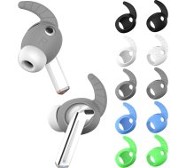 Samsung Galaxy Buds Pro 3 Pro, sporta austiņas, silikona neslīdošs nesaskrāpējams Galaxy Buds Pro 3 austiņu aksesuārs (melns, balts, pelēks, zeltaini zils, spilgti zaļš), 5 pāri