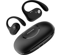 Bezvadu austiņas "Noise Pure Pods" ar AirWave™ tehnoloģiju, līdz 80 stundām atskaņošanas laika, četrkāršs mikrofons ar ENC, 16 mm neodīma dinamiskais draiveris, noņemama "Pure Band" josla, BTv5.3 (Power Black)