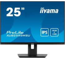 Monitors 25 collas xub2595wsu-b5 ips.pivot.16:10.usb.dp.hdmi.vga.2x2w. 300(cd/m2).has(150mm)
