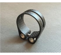 BANGHA velosipēdu sēdekļa skava Mat oglekļa šķiedras 14g kalnu velosipēdu sēdekļa statīva skava ceļa velosipēdu sēdekļa statīva skava 34.9mm 31.8mm sēdekļa statīva skava