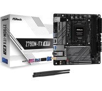 Pamatplate z790m-itx wifi s1700 2ddr5 hdmi m.2 mitx