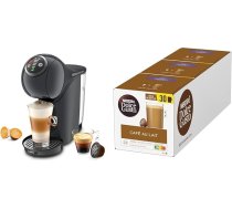 Krups KP340B NESCAFÉ Dolce Gusto Genio S Plus kapsulu automāts Espresso Boost Temperatūras izvēle Karsto un auksto dzērienu pagatavošanai 15 bāru sūkņa spiediens 0,8 l ūdens tvertne 1500 W Krāsa Cosmic Grey ar Café au