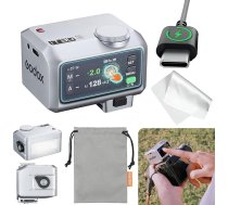 GODOX IT30PRO N kameras zibspuldze, IT30 PRO N mini zibspuldzes, TTL HSS 1/8000s zibspuldze, saderīga ar Nikon Z6III Z8 Z5 Z50II Z50 Z50 Zfc Z6II Z30 Z6 Z50II Z7II Z8 Z9 D3500 D850 D810 D7 500 D5600 (sudraba krāsā)