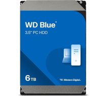Western Digital WD Blue 6To SATA 3.5p PC 6Gb/s cietais disks
