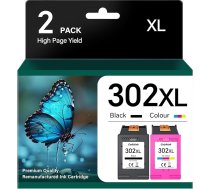 302 XL printeru kasetnes HP 302 melnas un krāsainas printeru kasetnes HP Envy 4520 4522 4525 4527 DeskJet 3630 3636 3636 3638 3639 3633 2130 OfficeJet 3831 3833 5220 5220 5220 52 30