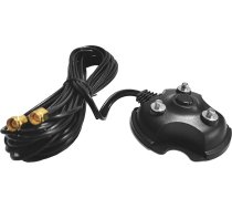 H00CS WLAN antenas kabelis 3 x SMA pagarinājuma kabelis 3 m - SMA Male to SMA Female, magnētiskā bāze, signāla pastiprināšana PCIe WiFi kartēm, bezvadu maršrutētājam, FPV, LTE, 5G, 4G, Hotspot, tīkla ierīcēm
