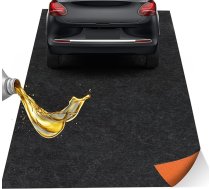 Eļļas smidzināšanas paklājs, CEIEVER Garāžas eļļas paklājs 100 x 200 cm / 300 x 250 cm Garāžas grīdas bez grumbu remonta paklājs Neslīdošs garāžas aizsargs garāžai un pagalmam (300 x 250 cm)
