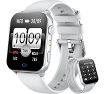 Blackview Smart Watch Vīrieši Sievietes Bluetooth zvani / LED apgaismojums / 2 aproces (silikona / neilona) Sporta pulkstenis ar pulsa miega soļiem Kaloriju kilometru monitoru 350mAh (6+ dienas) Fitnesa pulkstenis Android iOS ierīcēm