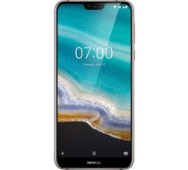 Nokia 7.1 Android One viedtālrunis ar 3 GB RAM un 32 GB atmiņas, 5,8", tērauds