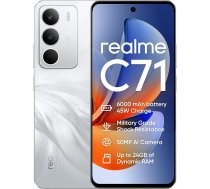 realme C71 viedtālrunis 6 + 128 GB, Baltais gulbis