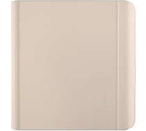 Kobo Libra Colour SleepCover futrālis Sand Beige Notebook Miega/modināšanas tehnoloģija Iebūvēts divpusējs statīvs Vegan āda Saderīgs ar 7 collu Kobo Libra Colour e-lasītāju