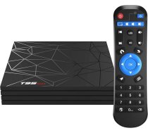Android TV Box, Android 10.0 TV Box, 4GB RAM 32GB ROM H616 Quad-Core Cortex-A53, atbalsta 3D 6K Ultra HD H.265 2.4GHz WiFi Ethernet HD Smart TV Box