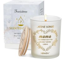 Ziemassvētku dāvanas Aromatizētas sveces stiklā Dāvanas māmiņai, Aromatizētas sveces Ziemassvētku Slepenā Ziemassvētku vecīša dāvana, Ziemassvētku sveces Mātes dāvana, Aromatizētas sveces māmiņai Mātes mātei Adventa kalendārs