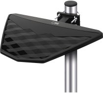 EMOS universālā digitālā TV antena ar ārējo pastiprinātāju, pasīvā HDTV, DVB-T/T2 TV, uztvērējs ar LTE, 4G, 5G filtru, maksimāla Full HD signāla kvalitāte