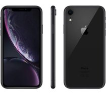 Apple iPhone XR 256 GB - Melns - Atbloķēts (Atjaunots)